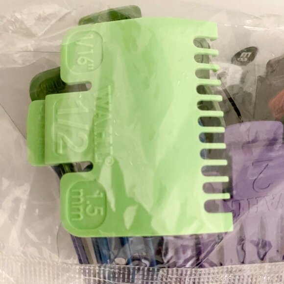 WAHL Color Coded Cutting Guides Kit Includes Blade Oil & Two Brushes NEW - Picture 11 of 11